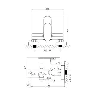 Baterija za kadu ST2521 