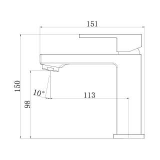 Quadro baterija za lavabo ST2532BL 