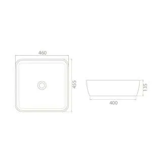 One 46cm Lavabo 76000 