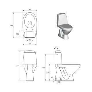 Carina monoblok simplon set 