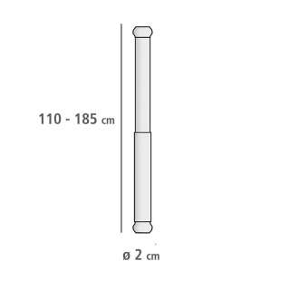 Teleskopski nosač zavese 110-185cm 