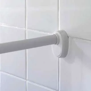 Šipka za zavesu polukružna chrome 
