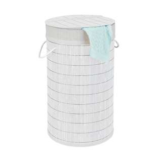 Bamboo White korpa za veš 55l 