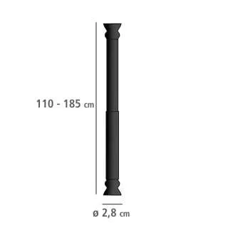 Teleskopski nosač zavese 110-185 