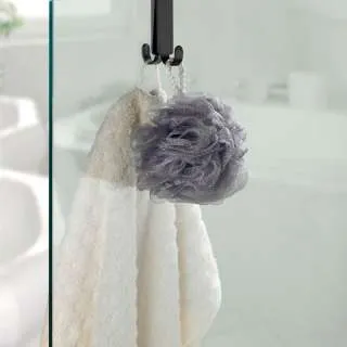 Vieste Black dupla kukica za kabinu 