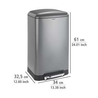 Studio Gray Slow Close metalna kanta 30l 