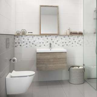 Nature White Glossy PS500 29.7x60cm 