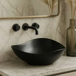 Holivud nadgradni lavabo Black 
