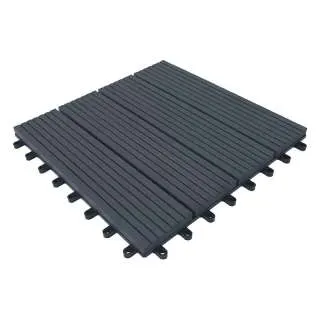 WPC pločica Crna 30x30 