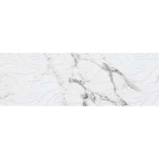 Marble Statuario Waves Onda 25x75cm 