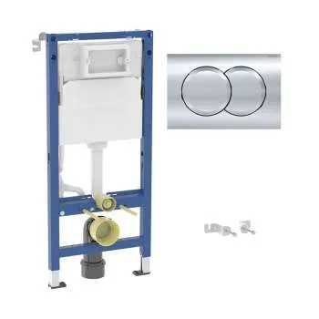 Generit Duofix Delta 01 Basic set hrom sjaj tipka 