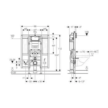 Geberit Duofix Sigma ugradni vodokotlić 111.375.00.5 