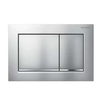 Geberit tipka Omega 30 2K mat hrom sjaj 