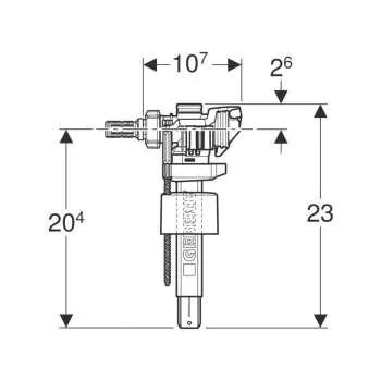 Geberit plovak za vodokotlić tip 383 