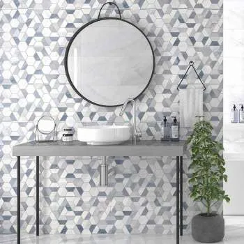 Hex Rodas Decor Cold 33.3x100cm 
