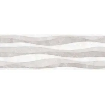 Montana Waves Grey Decor 25x75cm 