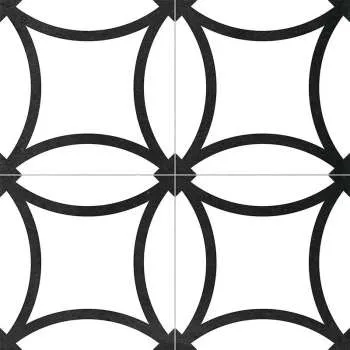 Compass Black 45x45cm 