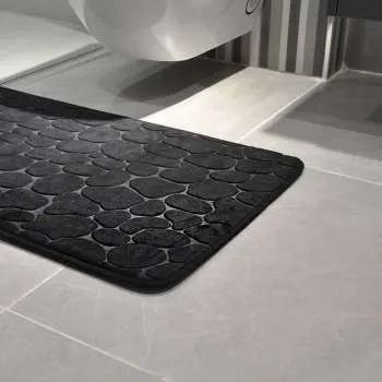 Prostirka Stone Black 50x80cm 