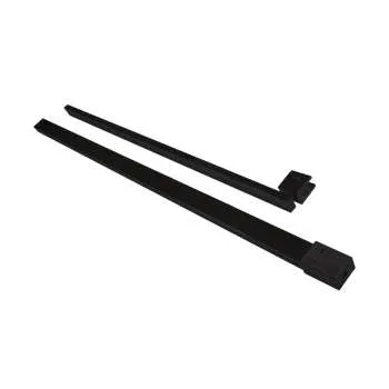 Teleskopski nosač tuš stakla Black 70-115 