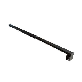 Teleskopski nosač tuš stakla Black 70-115 