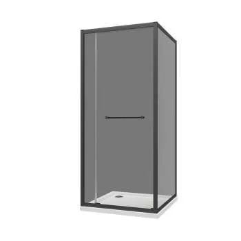 Tuš paravan Don Black 90x90 