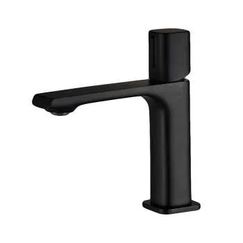 Alfa baterija za lavabo matt black 