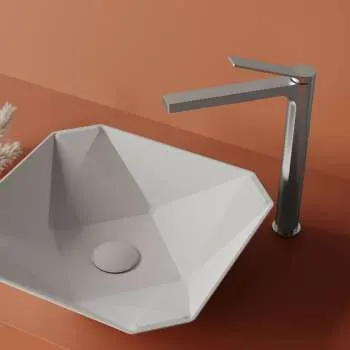 Ritmo baterija za lavabo visoka 