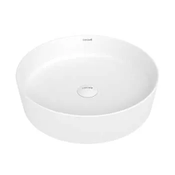 Loop lavabo Matt White 45cm 