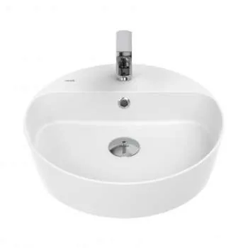 Loop lavabo white R45cm 