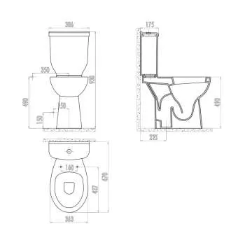 Sedef visoki monoblok simplon 