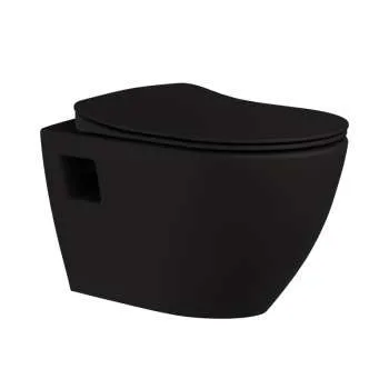 Terra konzolna WC šolja Coal Black 