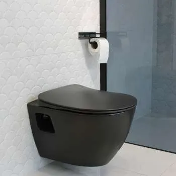 Terra konzolna WC šolja Matt black 