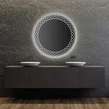 Ogledalo sa LED svetlom Solea R60cm 