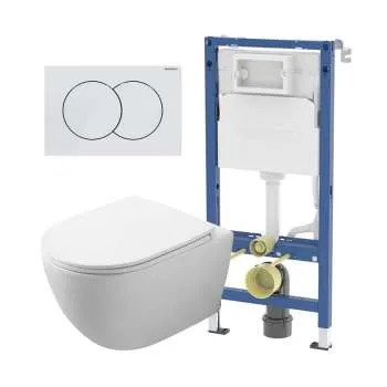 Geberit Latina set bela tipka 