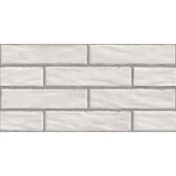 Playa White Geometric 30x60cm 