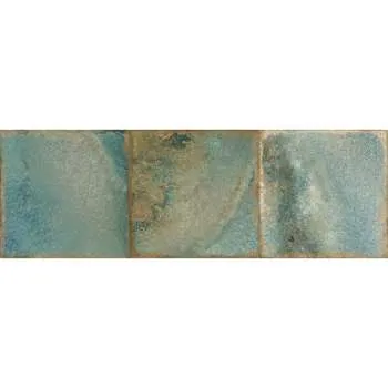 Catania Geometric Aquamarine 25x75cm 