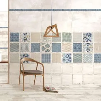 Romance Geo White 30x90cm 