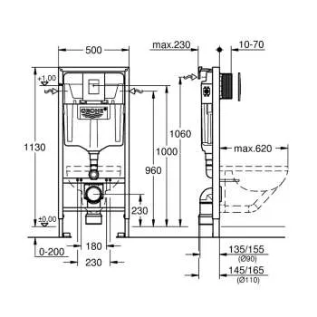 Grohe Rapid SL set 3 u 1 