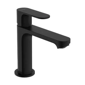 Rebris S 110 Matt Black baterija za lavabo 