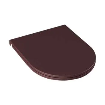 Infinity WC daska slim maroon red 