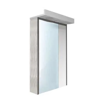 Hana ormarić sa ogledalom 55cm beton 