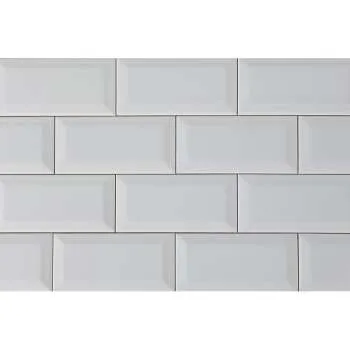 Biselado Blanco 10x20cm 