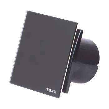 Ventilator za kupatilo Air Pro flat black glass 100 