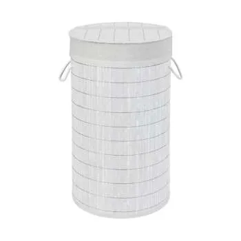 Bamboo White korpa za veš 55l 