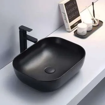 Manila Black nadgradni lavabo 