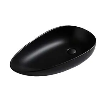 Osaka Black nadgradni lavabo 