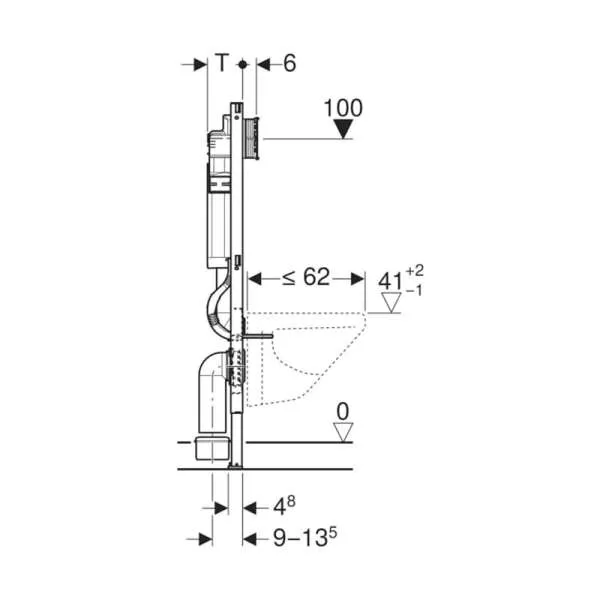 Geberit Duofix Sigma ugradni vodokotlić 111.311.00.5 