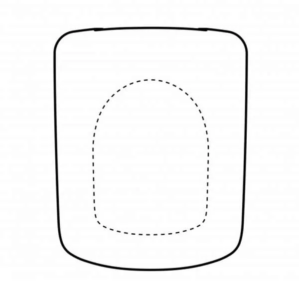 Selnova Square WC daska quickrelease 