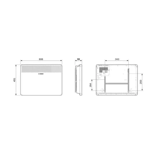 Bosch HC 4000 konvektor 1500W 