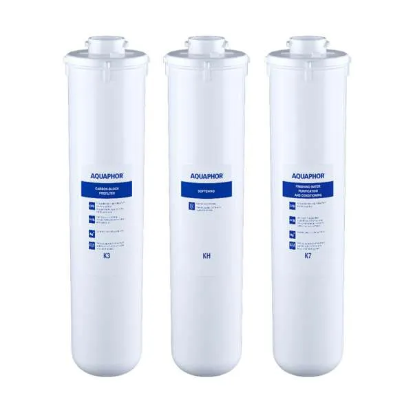 Akvafor set rezervnih filtera za vodu K3-KH-K7 